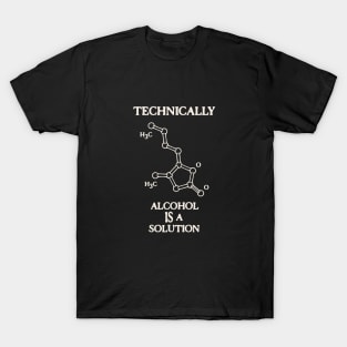 Alcohol IS a Solution T-Shirt